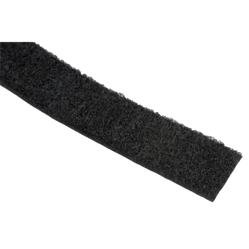 Fastener Strip, Loop, 50 yds x 1", Sew-On, Black Duraquip Inc