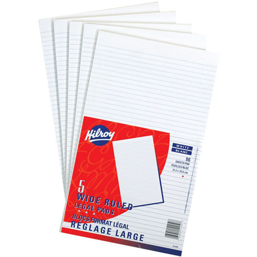 White Paper Pads Duraquip Inc