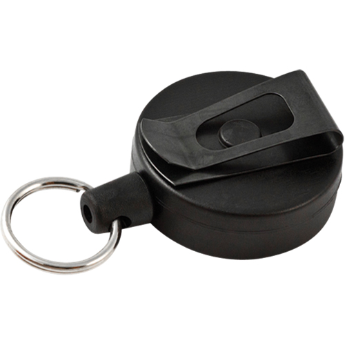 D&eacute;rouleurs de taille moyenne de s&eacute;rie Mid6 #6, Polycarbonate, C&acirc;ble 36", Fixation Agrafe de ceinture Duraquip Inc