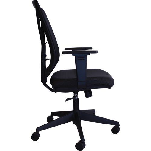 Activ A-47 Synchro Office Chair, Fabric, Black, 275 lbs. Capacity Duraquip Inc