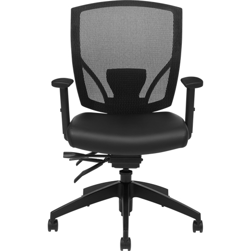 Chaises &agrave; bras Multi-Tilter, Vinyle, Noir, Capacit&eacute; 300 lb Duraquip Inc