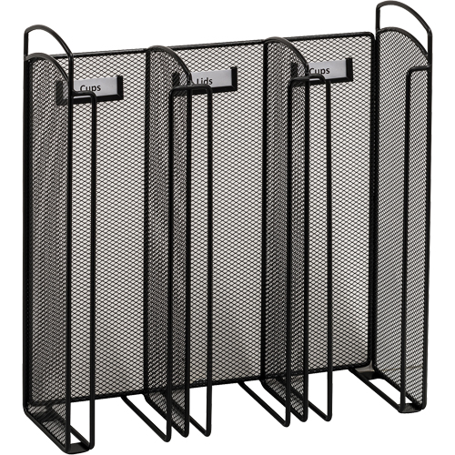 Organisateur Onyx pour verres et couvercles Duraquip Inc