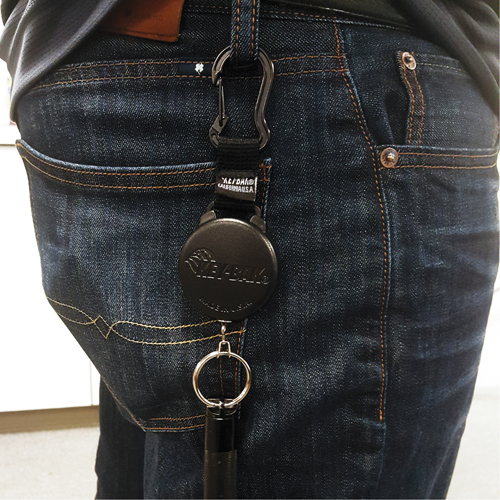 Securit Key Chains, Polycarbonate, 48" Cable, Carabiner Attachment Duraquip Inc