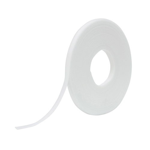 One-Wrap&reg; Fastener Tape, Hook & Loop, 25 yds x 1/2", Self-Grip, White Duraquip Inc