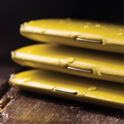 Notebook, Soft Cover, Yellow, 48 Pages, 4-5/8" W x 7" L Duraquip Inc