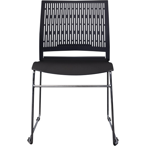 Chaises empilables s&eacute;rie Activ, Polypropyl&egrave;ne, Hauteur 32-3/8", Capacit&eacute; 275 lb, Noir Duraquip Inc