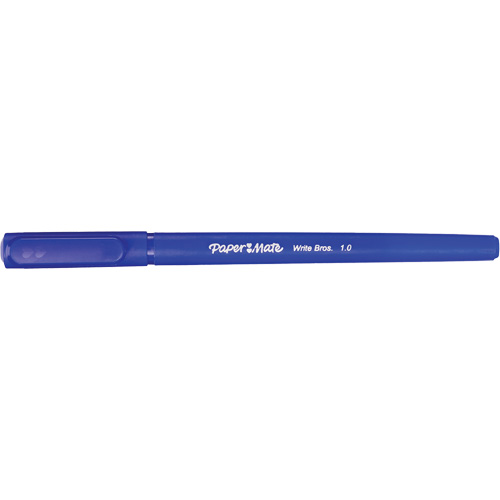 Paper Mater&reg; Write Bros&reg; Ball Point Pen, Blue, 1 mm Duraquip Inc
