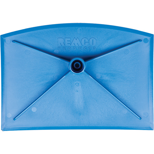 Food Hoe Head, Blue, 8" W x 11-1/4" L Duraquip Inc