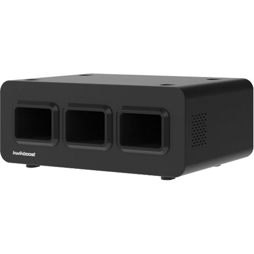 Base de poste de recharge KwikBoost EdgePower pour 3 batteries Duraquip Inc