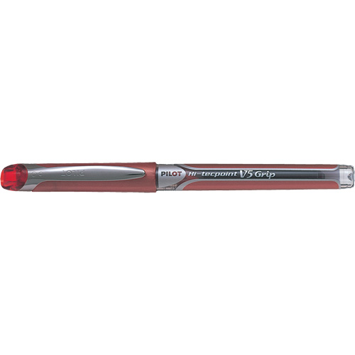 Stylo Hi-Tecpoint Grip, Rouge, 0,5 mm Duraquip Inc