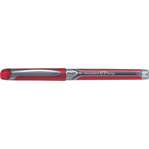 Stylo Hi-Tecpoint Grip, Rouge, 0,7 mm Duraquip Inc