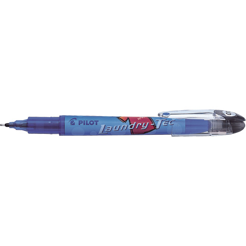 Laundry-Tec Permanent Fabric Marker, Micro Tip, Black Duraquip Inc