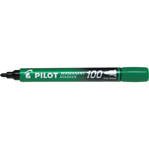 Marqueur permanent s&eacute;rie 100, Ronde, Vert Duraquip Inc