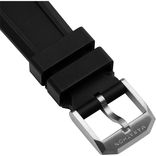 Large Diver's Quartz Watch, Digital, Battery Operated, 41 mm, Black Duraquip Inc