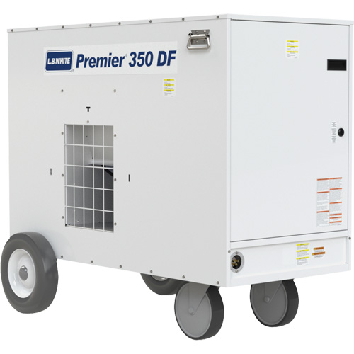 Premier&reg; Portable Drying Heater, Radiant Heat, Electric, 350000 BTU/H Duraquip Inc