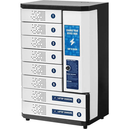 KwikBoost&reg; 8-Bay Self-Service Charging Locker Duraquip Inc