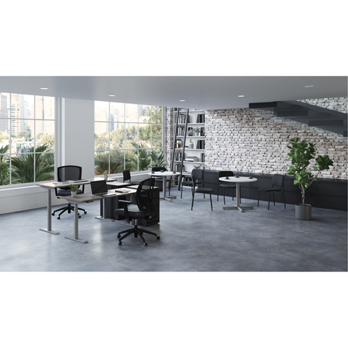 Newland Height-Adjustable Rectangular Table Duraquip Inc