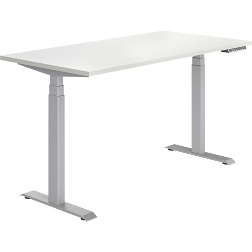 Newland Height-Adjustable Rectangular Table Duraquip Inc