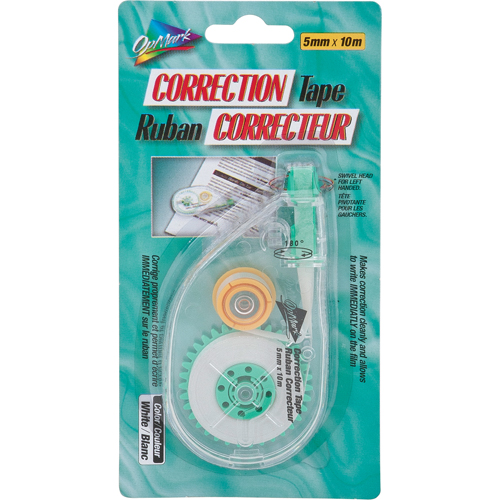 Left & Right Handed Correction Tape Duraquip Inc