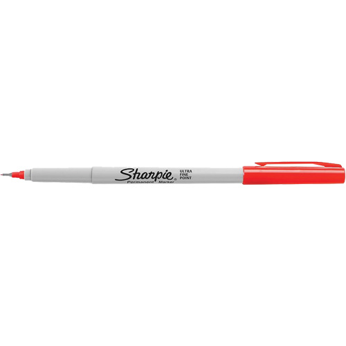 Marqueur, Ultra fin, Rouge Duraquip Inc