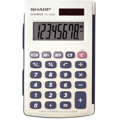 Calculatrice &agrave; main Duraquip Inc