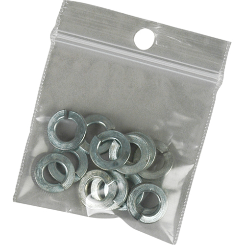 Poly Bags, Reclosable, 10" x 8", 4 mils Duraquip Inc