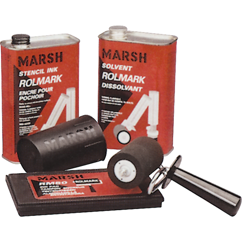 Rolmark Stencil Systems - 1 1/2" Hand Rollers Duraquip Inc