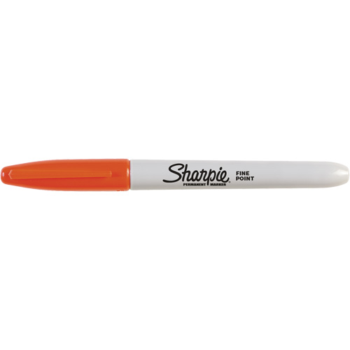 Permanent Markers - #15, Fine, Orange Duraquip Inc