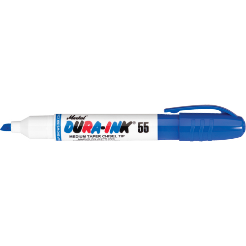 Dura-Ink&reg; Marker # 55, Chisel, Blue Duraquip Inc