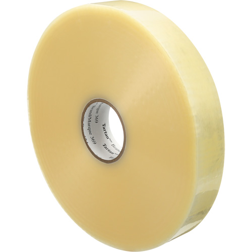 Tartan 369 Box Sealing Tape, Hot Melt Adhesive, 1.6 mils, 48 mm (1-22/25") x 1500 m (4921') Duraquip Inc