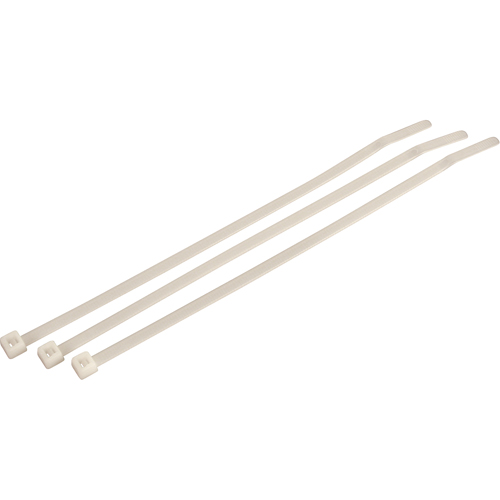 Bar-Lok&reg; Cable Ties, 14-1/2" Long, 120lbs Tensile Strength, Natural Duraquip Inc