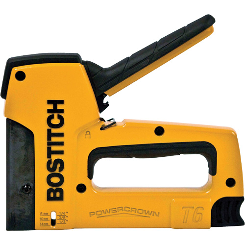 Heavy-Duty Powercrown Tacker, 1/4", 5/16", 3/8", 1/2", 9/16" Duraquip Inc