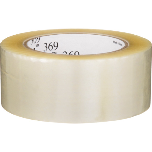 Tartan 369 Box Sealing Tape, Acrylic Adhesive, 1.6 mils, 48 mm (1-22/25") x 100 m (328') Duraquip Inc