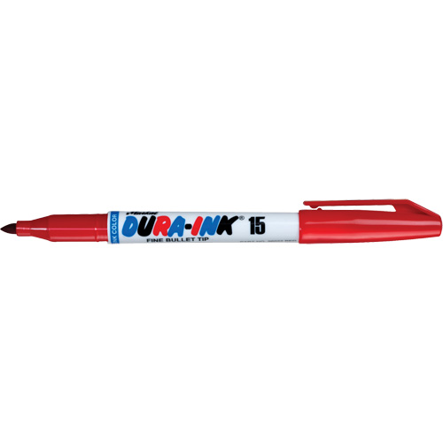 Dura-Ink&reg; Markers - #15, Fine, Red Duraquip Inc