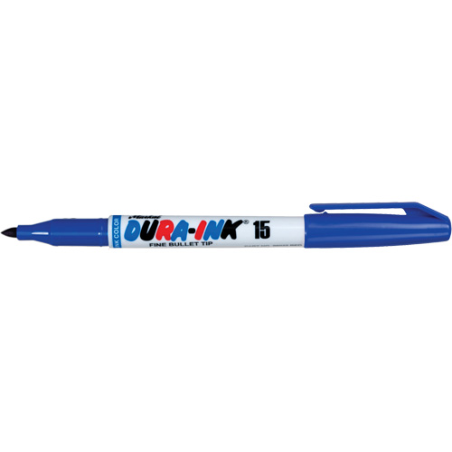 Dura-Ink&reg; Markers - #15, Fine, Blue Duraquip Inc