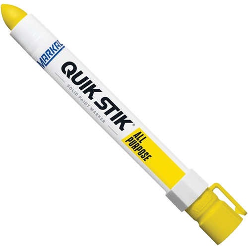 Quik Stik&reg; Twist-Up Paint Markers, Liquid, Yellow Duraquip Inc
