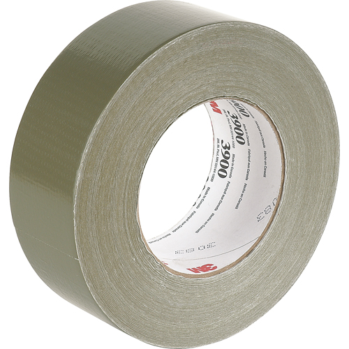 3900 Multi-Purpose Duct Tape, 8 mils, Olive, 48 mm (2") x 55 m (180') Duraquip Inc