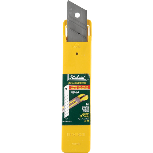 Replacement Blades, Snap-Off Style Duraquip Inc