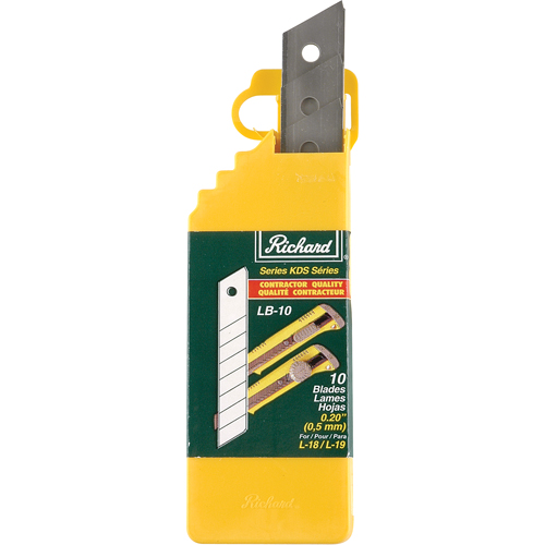 Replacement Blades, Snap-Off Style Duraquip Inc