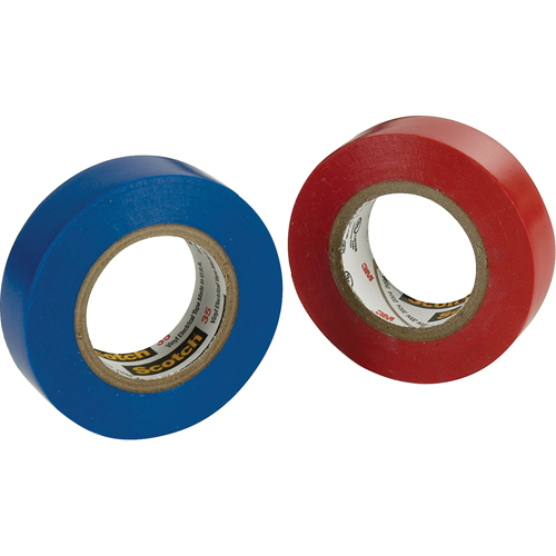 Scotch&reg; 35 Colour Coded Tape, 12.7 mm (1/2") x 20.1 m (66'), Blue, 7 mils Duraquip Inc