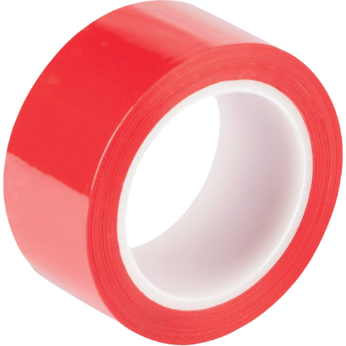 Ruban &agrave; coller rouge, 48 mm (1-22/25") x 66 m (216,5')  Duraquip Inc