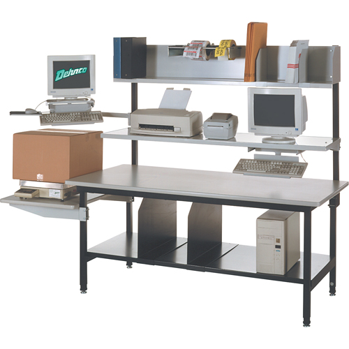 Packaging Workbench, 83" W x 33" D x 36" H, Laminate Duraquip Inc