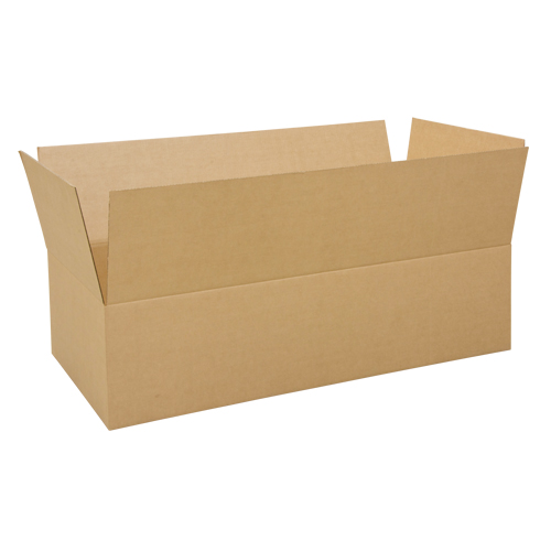 Corrugated Box, 48" L x 24" W x 12" H, Flute C Duraquip Inc