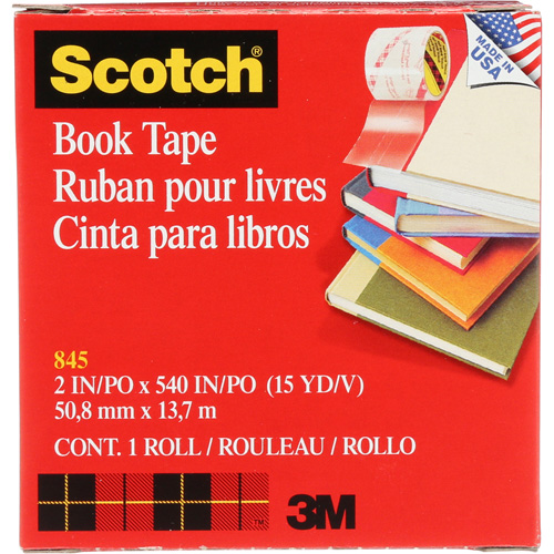 Scotch&reg; Book Repair Tape Duraquip Inc