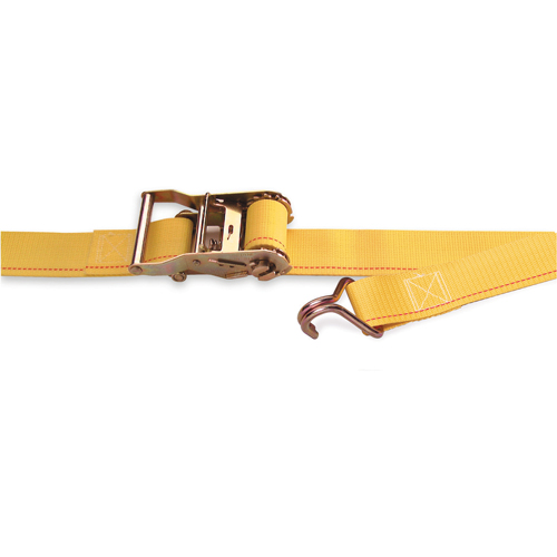 Logistic Straps, Ratchet, 2" W x 16' L, 500 lbs. (230 kg) WLL Duraquip Inc