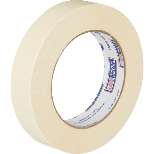 General Purpose Masking Tape, 24 mm (1") x 55 m (180'), Beige Duraquip Inc