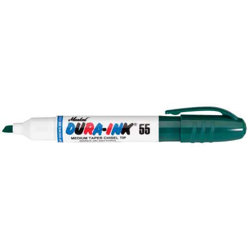 Dura-Ink&reg; 55 Marker, Chisel, Green Duraquip Inc