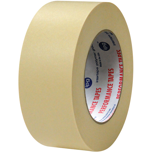 Rubans-caches en papier haute temp&eacute;rature de qualit&eacute; sup&eacute;rieure, 48 mm (2") x 55 m (180'), Beige Duraquip Inc