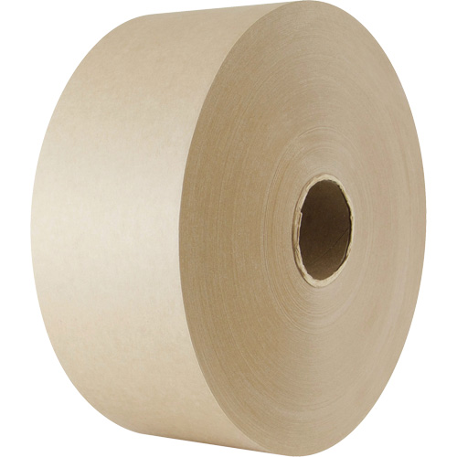 Water-Activated Paper Tape, 102 mm (4") x 183 m (600'), Kraft Duraquip Inc