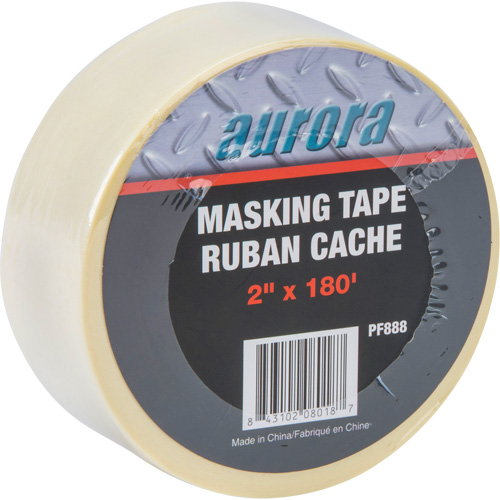 General Purpose Masking Tape, 48 mm (2") x 55 m (180'), Beige Duraquip Inc